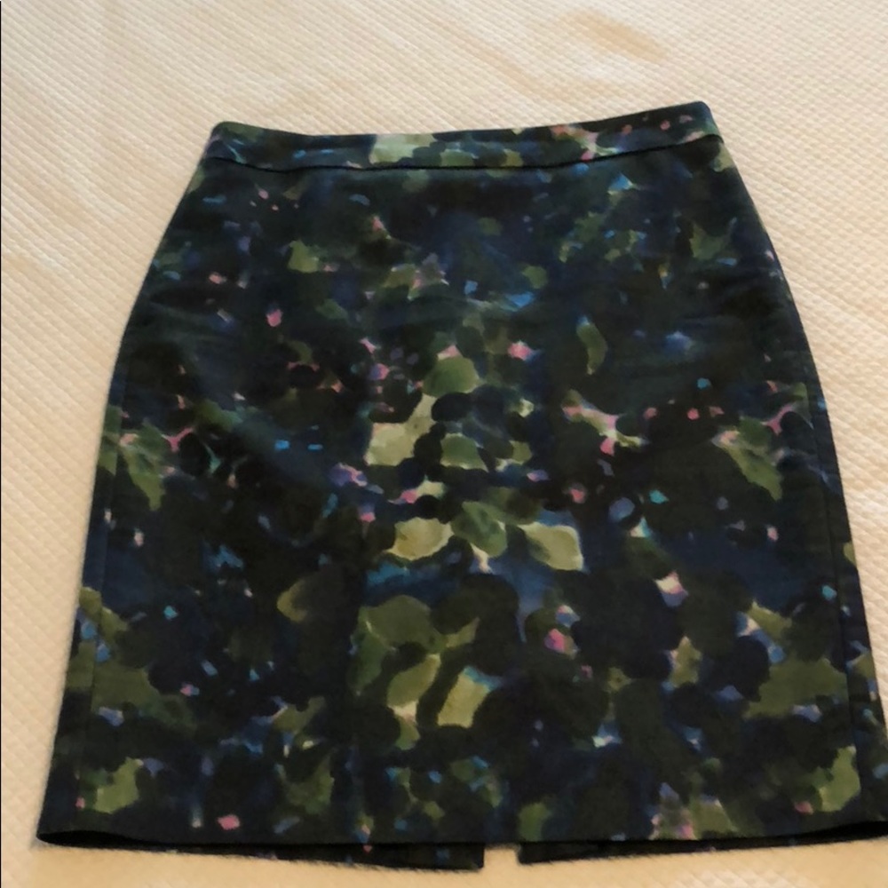 J Crew Watercolor Skirt 4